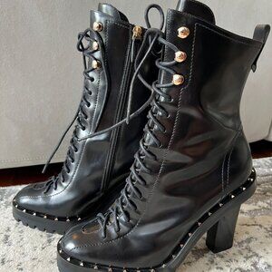Valentino Soul Rockstud Combat Boots Black size 39